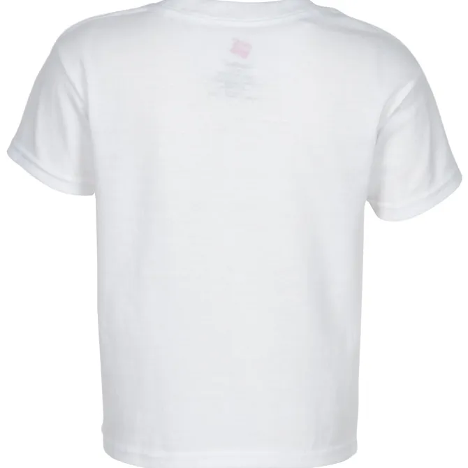 Hanes 50/50 ComfortBlend T-Shirt - Youth - White - Screen