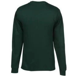 Hanes Essential-T LS T-Shirt - Men's - Embroidered