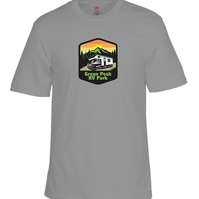 Hanes 4-oz Cool Dri T-Shirt - Men's - Full Color