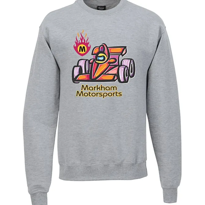Hanes Perfect Sweats Crewneck Sweatshirt - Full Color