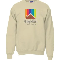 Hanes Ultimate Cotton Crew Sweatshirt - Full Color