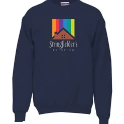 Hanes Ultimate Cotton Crew Sweatshirt - Full Color