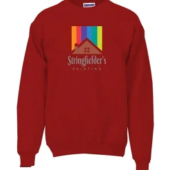 Hanes Ultimate Cotton Crew Sweatshirt - Full Color