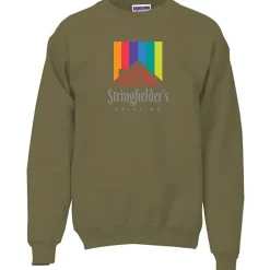 Hanes Ultimate Cotton Crew Sweatshirt - Full Color