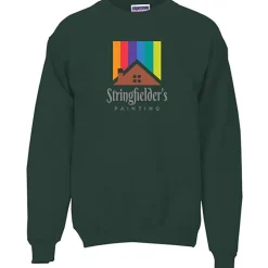 Hanes Ultimate Cotton Crew Sweatshirt - Full Color