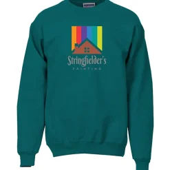 Hanes Ultimate Cotton Crew Sweatshirt - Full Color