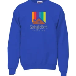 Hanes Ultimate Cotton Crew Sweatshirt - Full Color