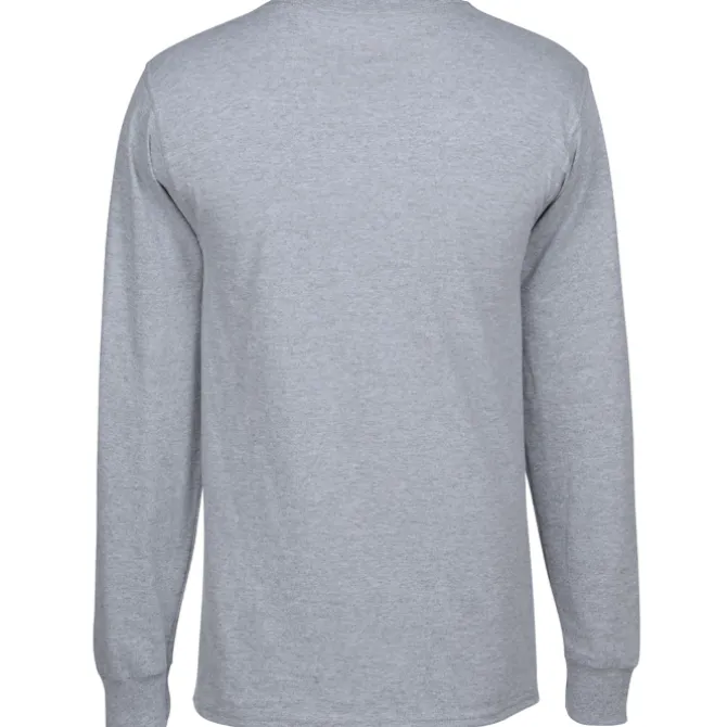 Hanes Workwear Pocket Long Sleeve T-Shirt