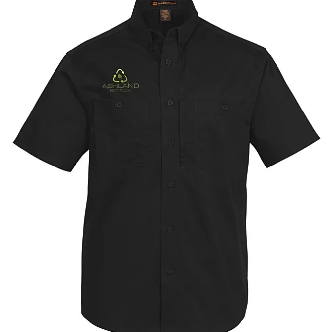 Harriton Advantage IL Short Sleeve Work Shirt - Men's