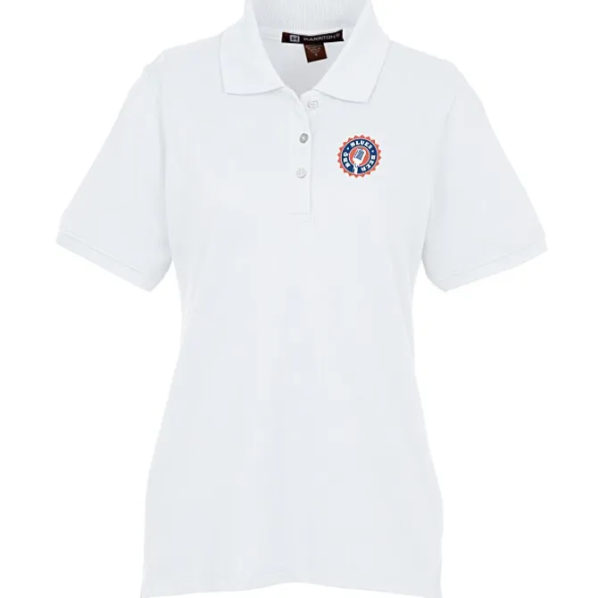 Harriton 5.6-oz Easy Blend Polo - Ladies' - Full Color