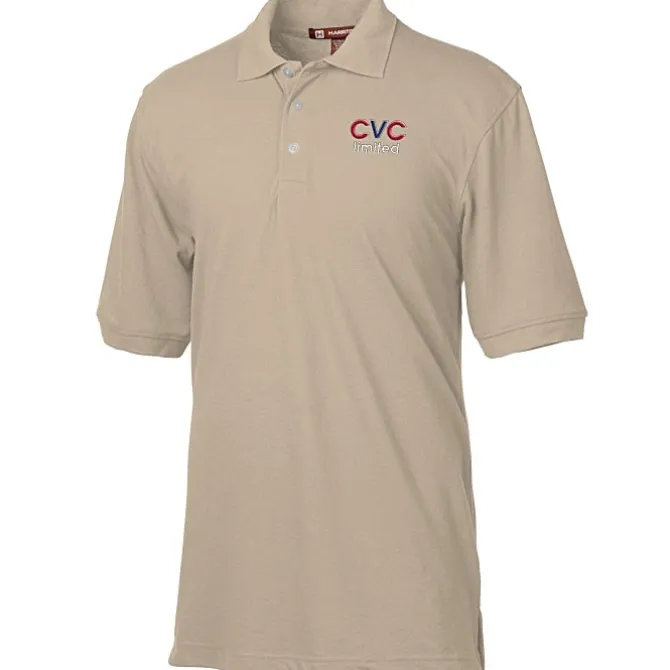 Harriton 5.6-oz Easy Blend Polo - Men's - Embroidered