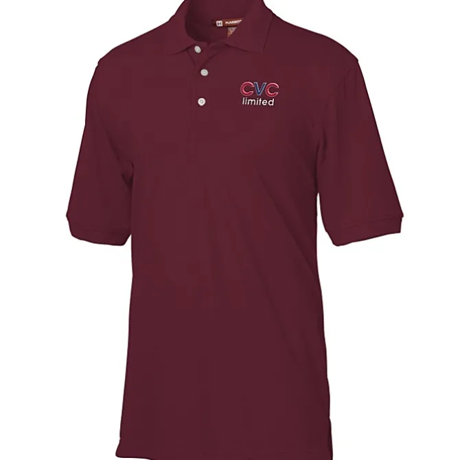 Harriton 5.6-oz Easy Blend Polo - Men's - Embroidered
