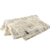 Hazelnut Chunky Faux Fur Blanket