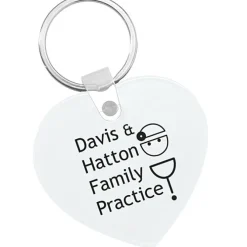 Heart Soft Keychain - Opaque