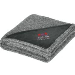 Heathered Fuzzy Fleece Blanket