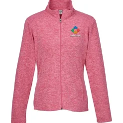 Heathered Microfleece Jacket - Ladies'