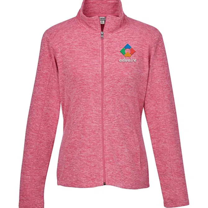 Heathered Microfleece Jacket - Ladies'