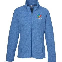 Heathered Microfleece Jacket - Ladies'