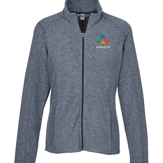 Heathered Microfleece Jacket - Ladies'