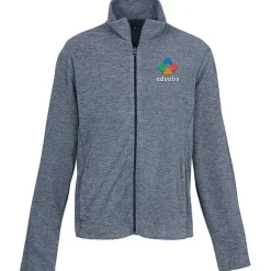 Heathered Microfleece Jacket - Men's - 24 hr