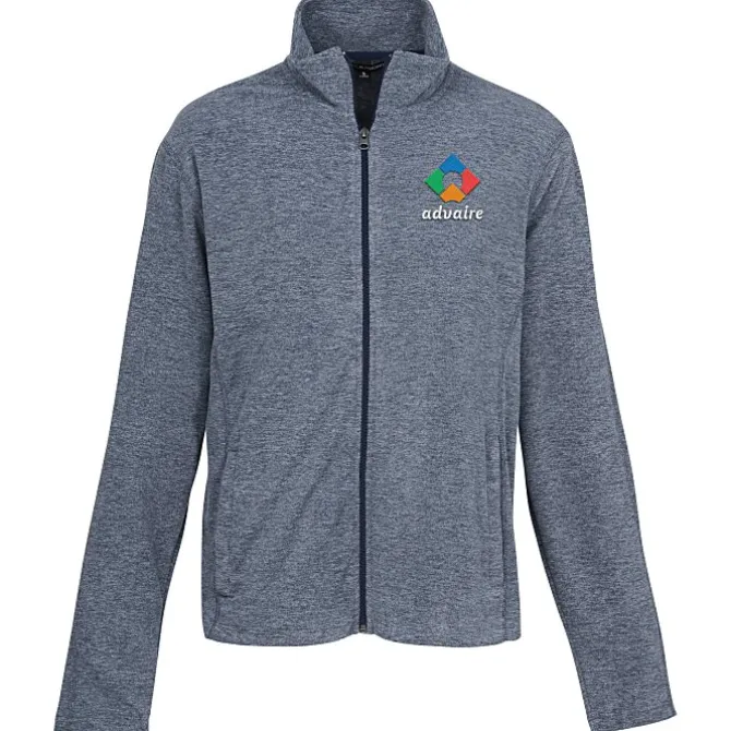 Heathered Microfleece Jacket - Men's - 24 hr