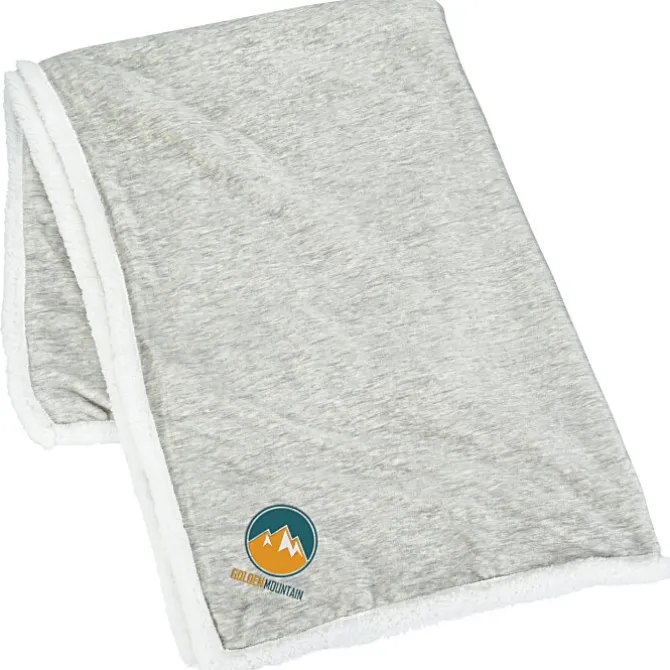 Heathered Sherpa Blanket