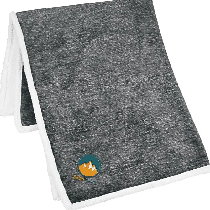 Heathered Sherpa Blanket