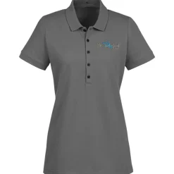 Heavy Knit Stretch Pique Polo - Ladies'
