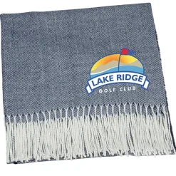 Herringbone Fringe Blanket