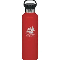 h2go Ascent Vacuum Bottle - 25 oz - Laser Engraved
