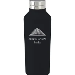 h2go Manhattan Vacuum Bottle - 17 oz. - Laser Engraved