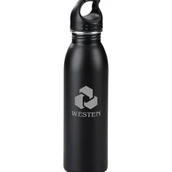 h2go Solus Stainless Bottle - 24 oz. - Matte - Laser Engraved