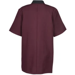 Hidden Placket Solid Housekeeping Tunic - Ladies'
