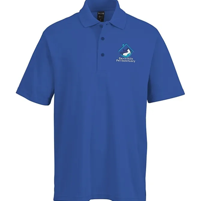 Hudson Modern Pique Polo - Men's