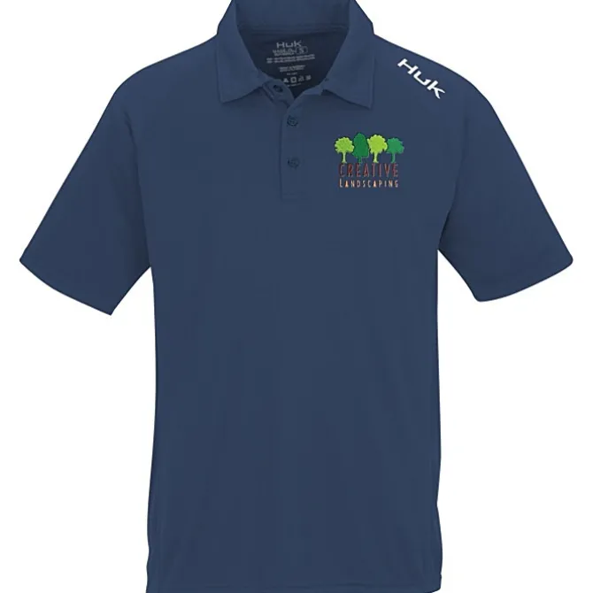 Huk Lopro Solid Performance Polo - Men's