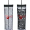 Ice Chameleon Tumbler with Straw - 16 oz - 24 hr