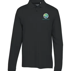 Ice Performance Pique Long Sleeve Polo - Men's - Embroidered