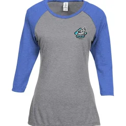 Ideal 3/4 Sleeve Raglan T-Shirt - Ladies' - Embroidered