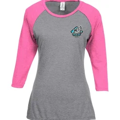 Ideal 3/4 Sleeve Raglan T-Shirt - Ladies' - Embroidered