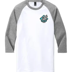 Ideal 3/4 Sleeve Raglan T-Shirt - Men's - Embroidered
