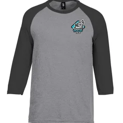 Ideal 3/4 Sleeve Raglan T-Shirt - Men's - Embroidered