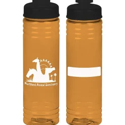 ID Halcyon Water Bottle with Flip Drink Lid - 24 oz