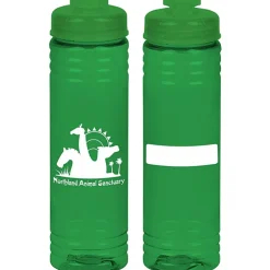 ID Halcyon Water Bottle with Flip Drink Lid - 24 oz