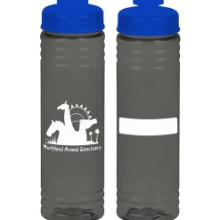 ID Halcyon Water Bottle with Flip Drink Lid - 24 oz