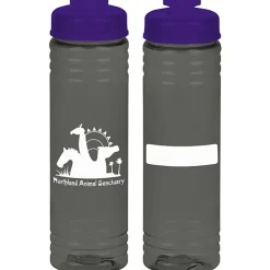 ID Halcyon Water Bottle with Flip Drink Lid - 24 oz