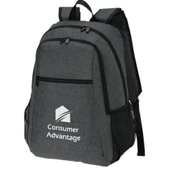 4imprint Heathered 15-inch Laptop Backpack