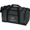 4imprint Heathered Leisure Duffel - Full Color