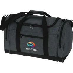 4imprint Heathered Leisure Duffel - Full Color