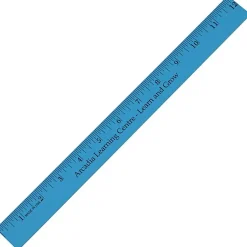 12-inch Enamel Wood Ruler - 24 hr