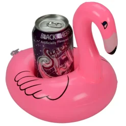 Inflatable Drink Holder - Pink Flamingo